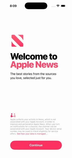 News+ subscription decision task preview